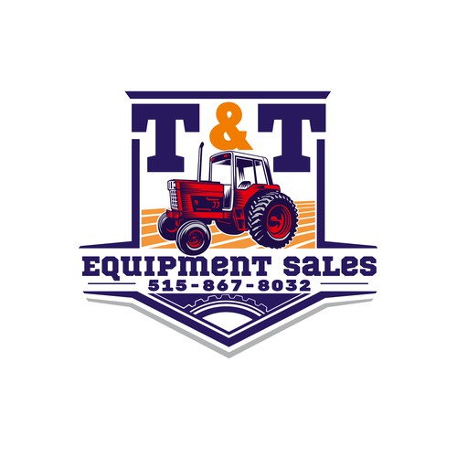 Farm equipment dealer looking for good eye catching logo Design réalisé par sowza