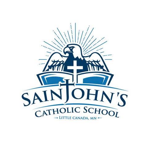 Design a beautiful logo for St. John's Catholic Church and School Design by artzsone