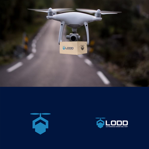 lodd - Design the modern logo of a drone delivery services venture Design by ojietz