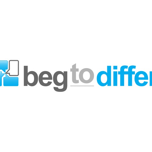 GUARANTEED PRIZE: LOGO FOR BRANDING BLOG - BEGtoDIFFER.com Ontwerp door David Eggington