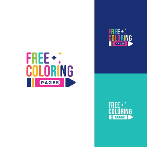 Help us create a logo for our coloring website! Design by Herii1