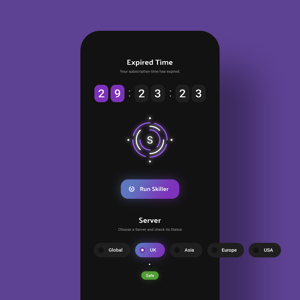 Landing Screen for Gaming Tool