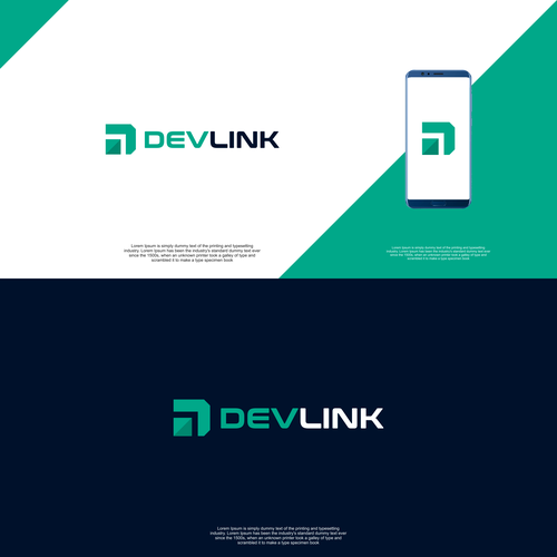 Dev Link Logo Design Design by FS1TO