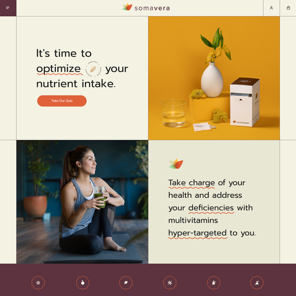 Geometric grid wordpress theme design