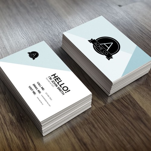 99designs need you to create stunning business card templates - Awarding at least 6 winners! Réalisé par HAHTO creative