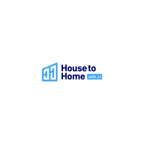 "House to Home with JJ" REAL ESTATE AGENT LOGO!! Réalisé par Pixelax