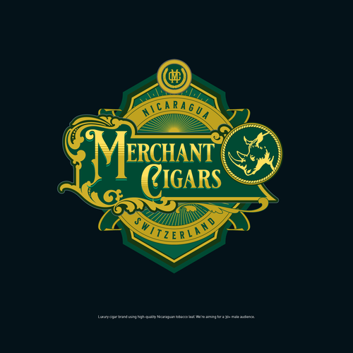 Revamp Merchant cigars logo Design by Seiya Design's