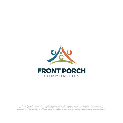 Front Porch Communities - A Not For Profit housing developer with a community focus Design réalisé par RaccoonDesigns®