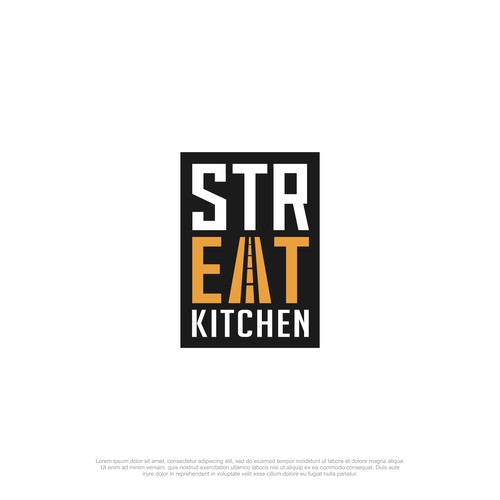 strEAT Kitchen Logo Design by Jono.