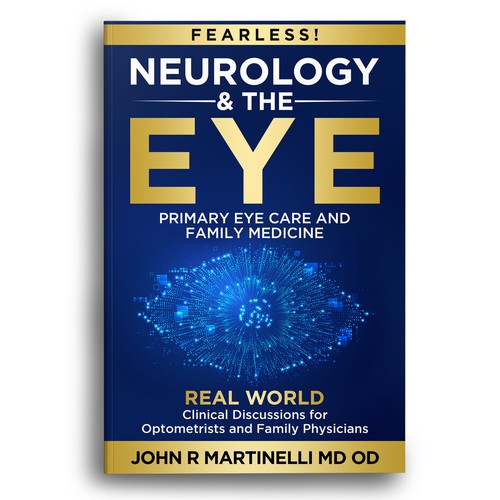 Medical Cover about Neurology & The Eye/Vision in a bold yet engaging style for a new educational series for physicians. Design by Bigpoints