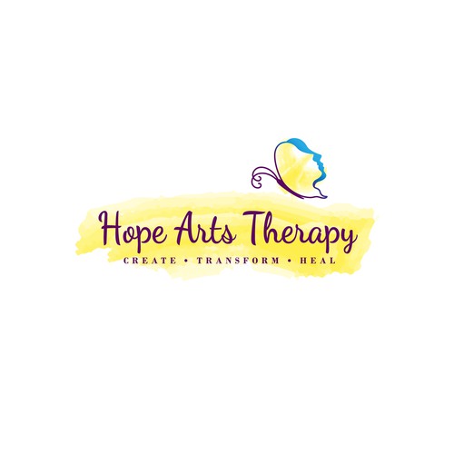 Design an artistic butterfly logo for my therapy business Design by MagsArt