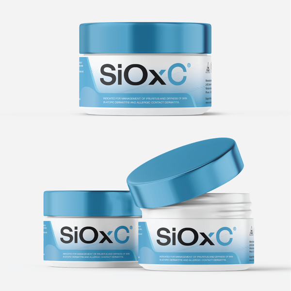 SiOxC Cream Jar Label