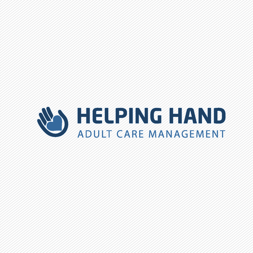 logo for Helping Hand Adult Care Management Design by dwimalai
