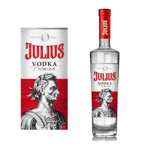 Label design for new vodka Brand Design by infest