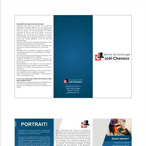 Brochure contest entry by A. Bedzeti