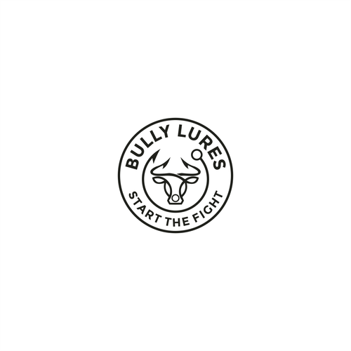 When Bulls and Lures Collide Logo Design-ontwerp door yosh_