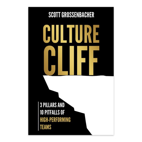 Bold, simple book cover for leaders! Design by Retina99