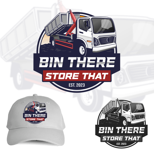 Diseño de Bin There Store That, Mini Garbage Disposal Bin Rentals and Drive up Storage facility, small business need help. de Imperium Studio ✪