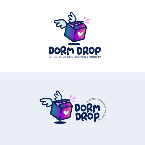 Design a Fresh, Feel-Good Logo for a College Subscription Box Design by Emmevi_design