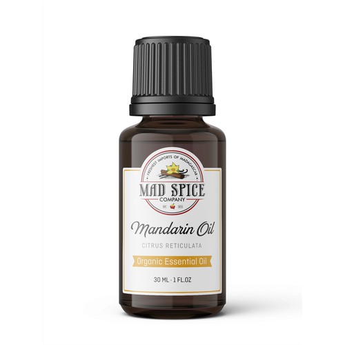Essential Oil Label Design Design by Krasi Miletieva