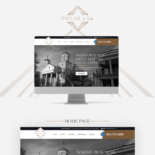 Taylow.Law Website and Software Platform Design by Moonlight Digital