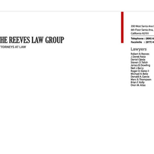 Law Firm Letterhead Design デザイン by iDSGN studio