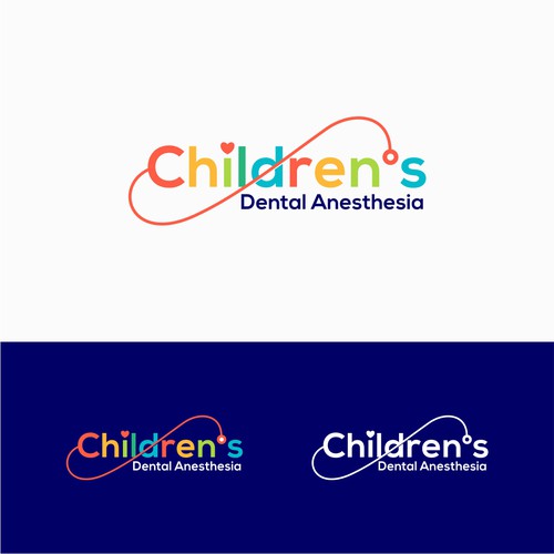 Children’s dental anesthesia company logo Design by Logood.id