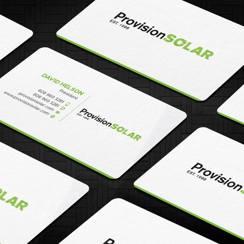 Solar Business Cards Design von Design"Glory"