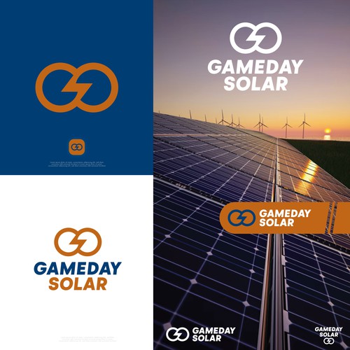 Gameday Solar logo contest Design by DvgDsgn®