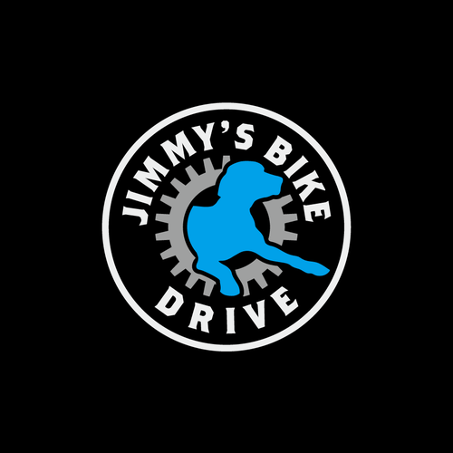 Logo for a bicycle fundraiser and somehow incorporating a black lab Design por Him.wibisono51
