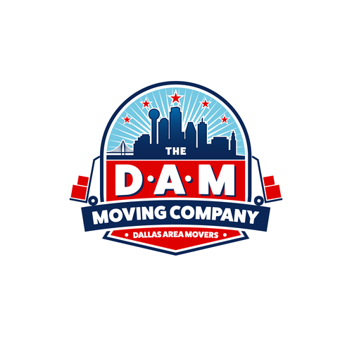 Design a fun, high-quality logo for The DAM Moving Company-ontwerp door jagokandank