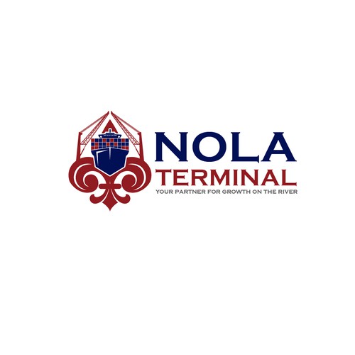 NOLA Terminal Logo Design by Faizio