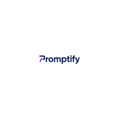 Modern, Simple and Sleek Logo for Promptify.com Design by gaviasa