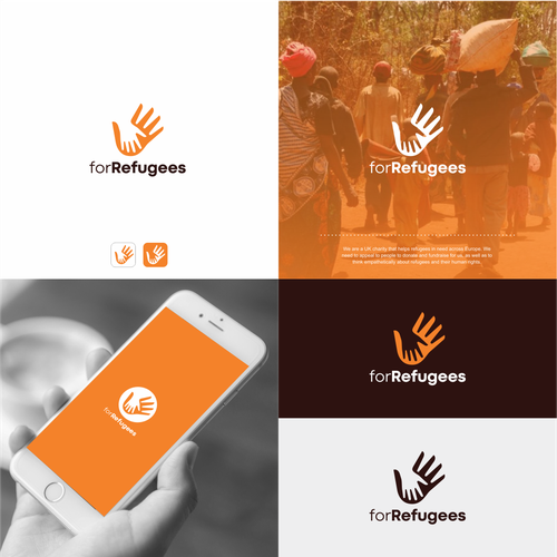 Design a modern new logo for a dynamic refugee charity Design von GrapplerArts