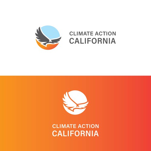 Climate Action California Logo Diseño de i'll design