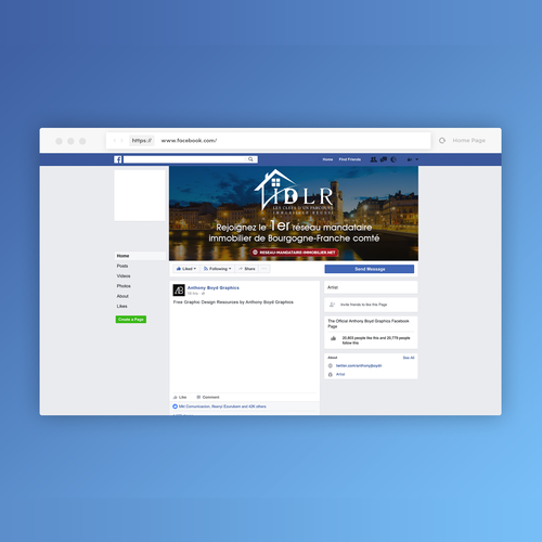 Facebook cover contest entry by AEI™