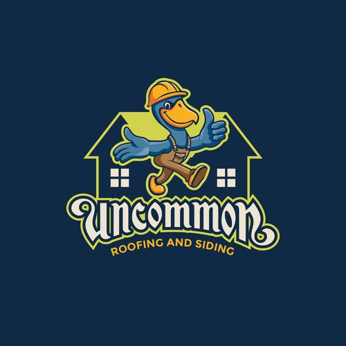 Uncommon Roofing (fast growing roofing startup!!!) Design by eselwe