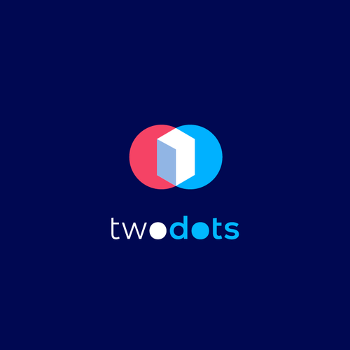 Two Dots Software Fraud Prevention Logo Design - Modern and Simple! Design by musework
