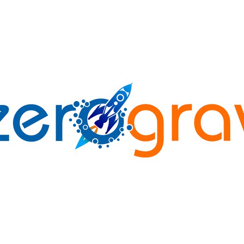 Nice, friendly logo for Zero Grav Design by sajith99d