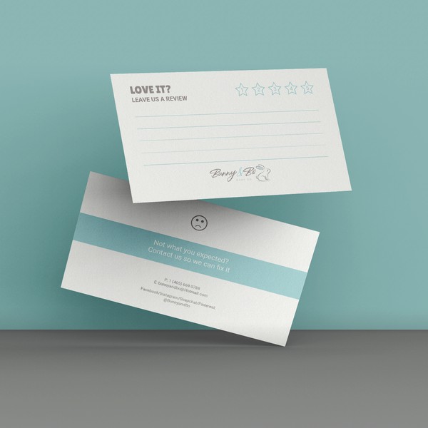 Card Insert for Baby Product