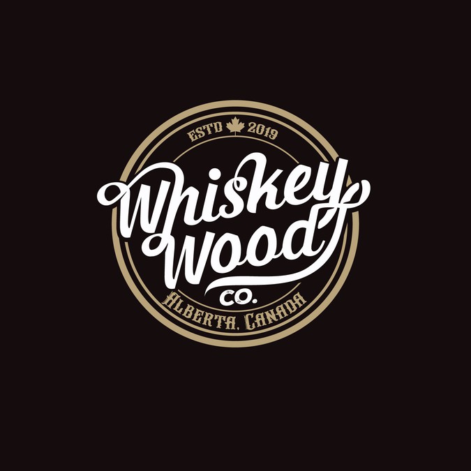 Vintage logo for Whiskey Wood Co. | Logo design contest