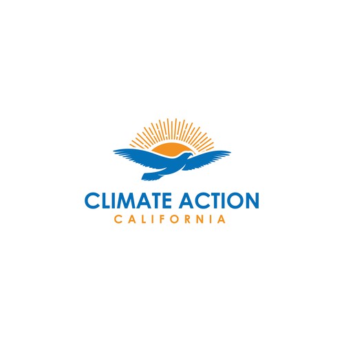 Climate Action California Logo Diseño de MrHamster