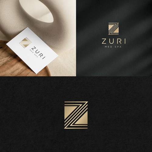 Zuri Med Spa Logo Diseño de Cit