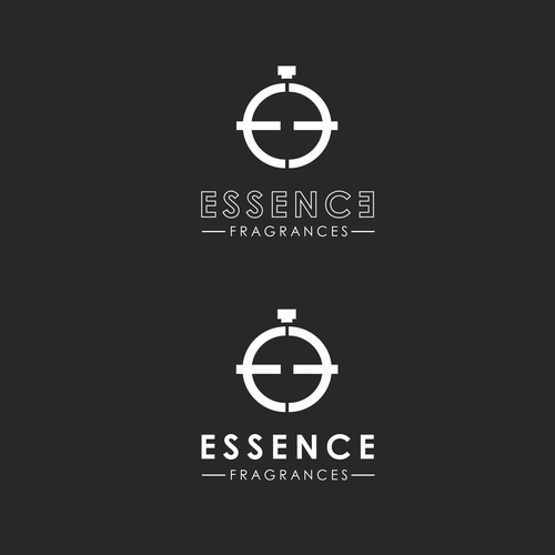 PERFUME Stores LOGO - Fragrances Outlet - ESSENCE Fragrances Design by limitlessgraphics