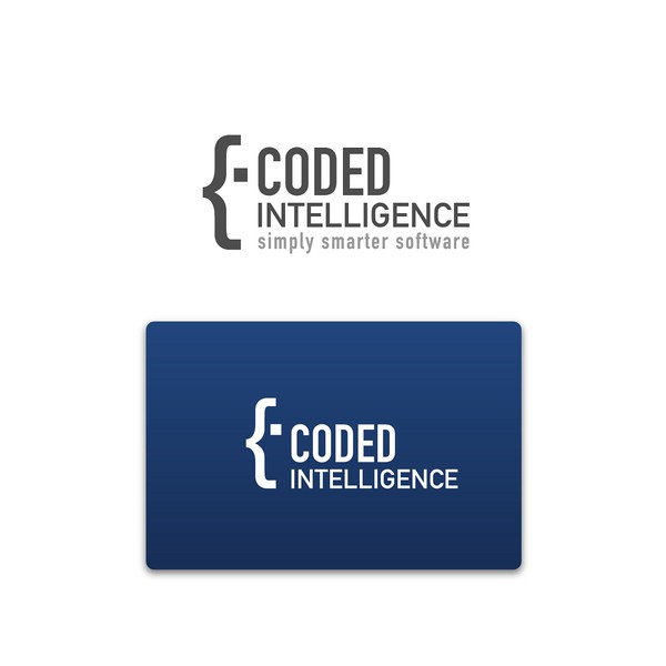 Design by olexik.com titled "Coded Intelligence needs a new logo"