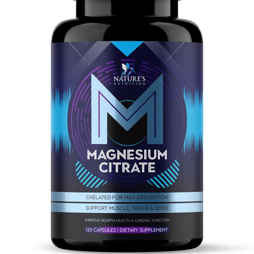 Premium Magnesium Citrate Design needed for Nature's Nutrition Design by ✝DeSiGnEr✝JOHN