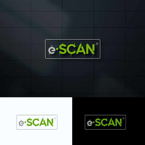 Logo-Modernisierung für e-SCAN®.de Design by axact