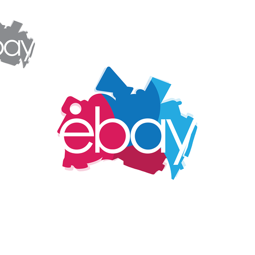 Diseño de 99designs community challenge: re-design eBay's lame new logo! de |DK|