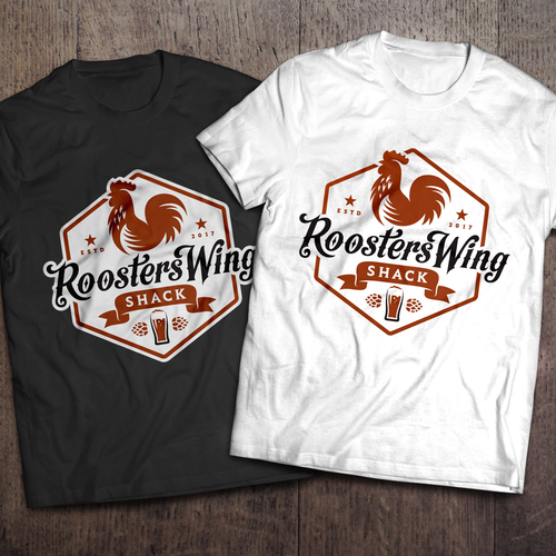 Siv.66さんのDesign a logo for "Roosters Wing Shack"デザイン