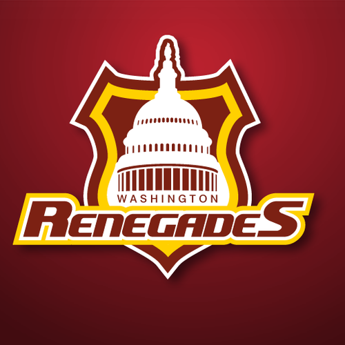 Community Contest: Rebrand the Washington Redskins  Design by mcgraw